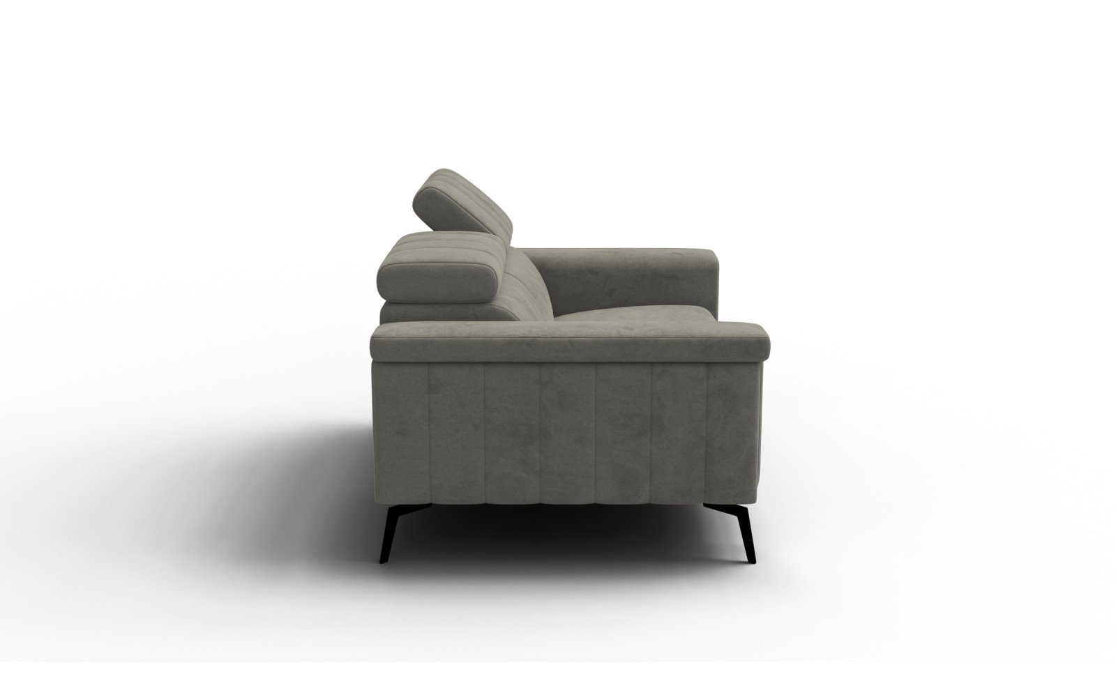 Sofa 2-Sitzer NORDEL, taupe
