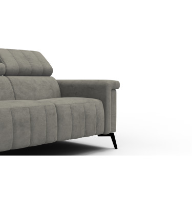 Sofa 2-Sitzer NORDEL, taupe