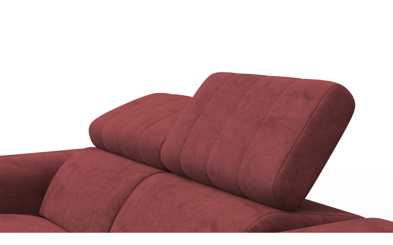 Relaxsofa 2-Sitzer NORDEL, bordeaux