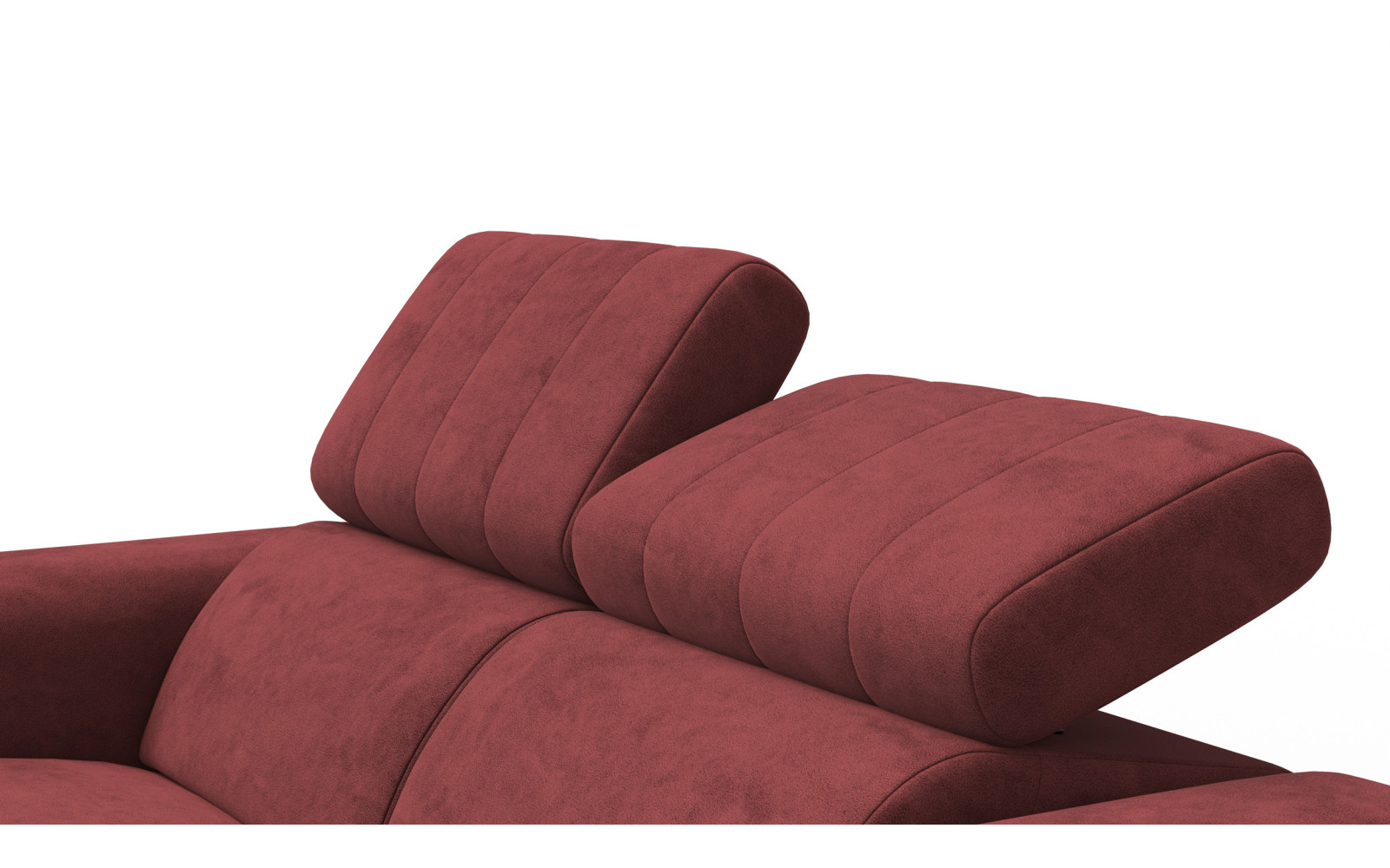 Relaxsofa 2-Sitzer NORDEL, bordeaux