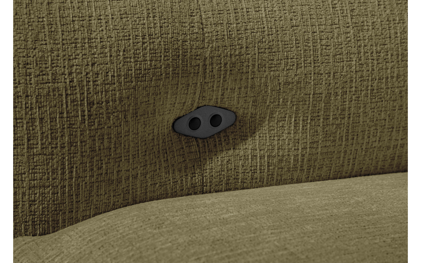 SVEN Ecksofa 3-Sitzer rechts, 1 relax XL, verstellbare Kopfstützen, olivgrün