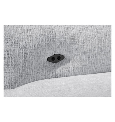 SVEN Ecksofa 3-Sitzer rechts, 1 relax XL, verstellbare Kopfstützen, hellgrau