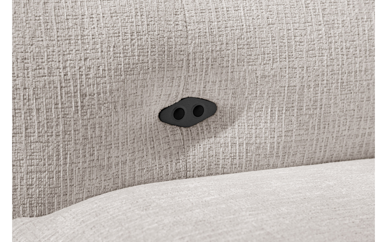 SVEN Ecksofa 3-Sitzer rechts, 1 relax XL, verstellbare Kopfstützen, creme