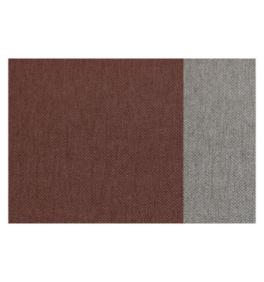 PLAUEN Sofa 3-Sitzer mit 2 Relaxfunktionen und verstellbare Kopfstützen, bordeaux