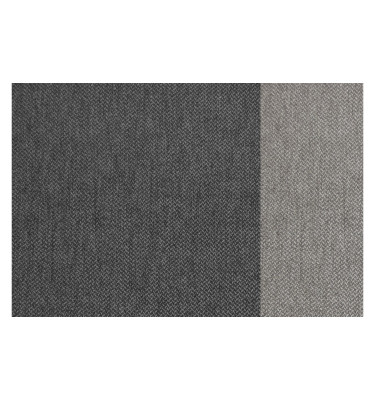 PLAUEN Sofa 3-Sitzer mit 2 Relaxfunktionen und verstellbare Kopfstützen, dunkelgrau