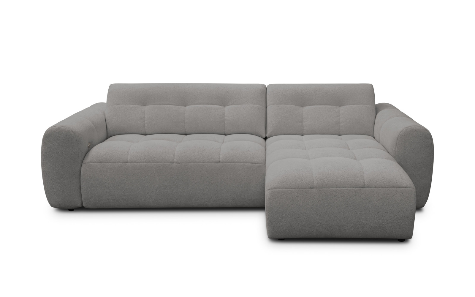 Ecksofa 4-Sitzer rechts LUMERO, taupe