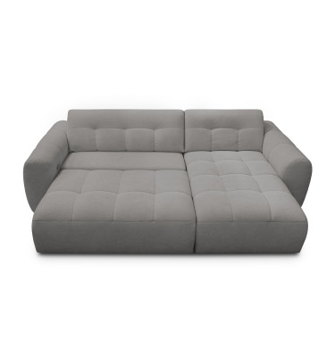 Ecksofa 4-Sitzer rechts LUMERO, taupe