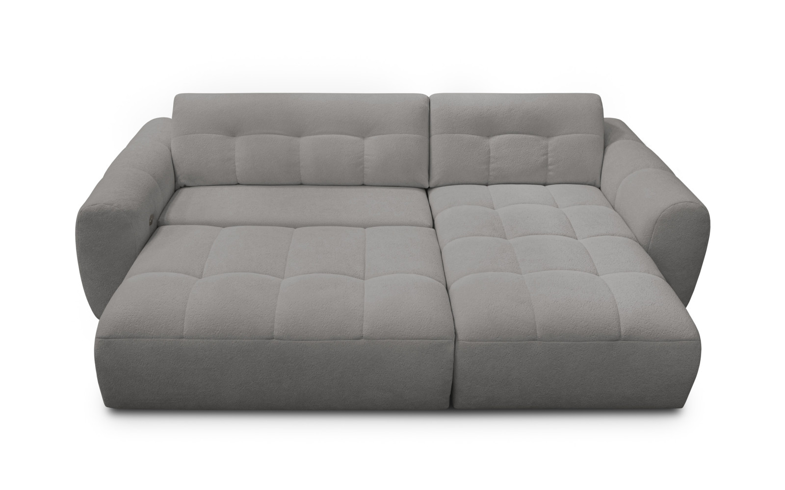 Ecksofa 4-Sitzer rechts LUMERO, taupe
