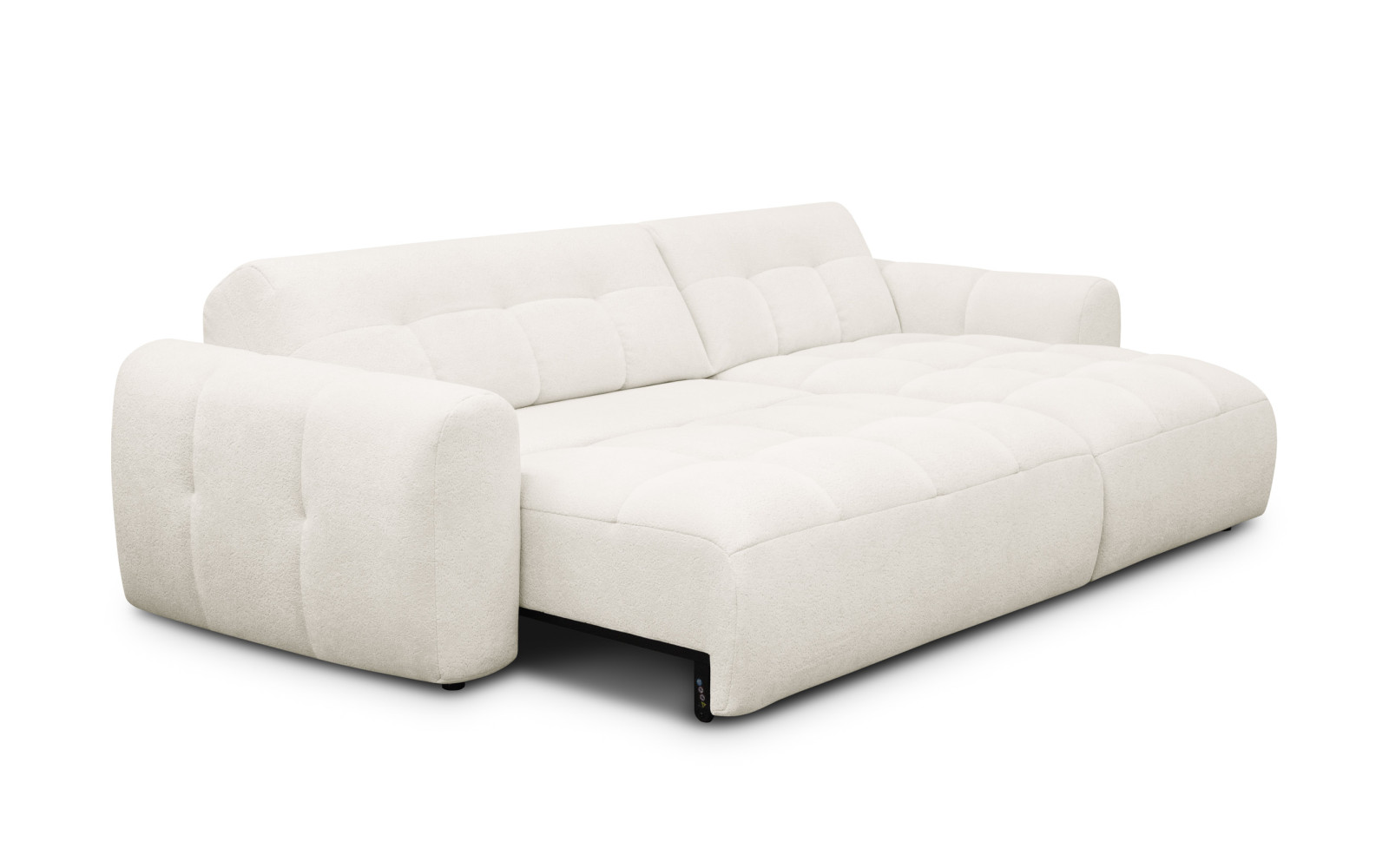 Ecksofa 4-Sitzer rechts LUMERO, creme