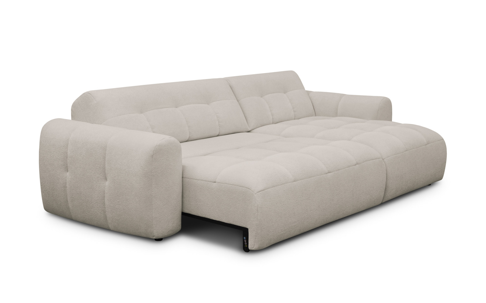 Ecksofa 4-Sitzer rechts LUMERO, creme