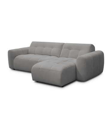 Ecksofa 4-Sitzer rechts LUMERO, taupe