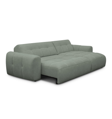 Ecksofa 4-Sitzer rechts LUMERO, olive