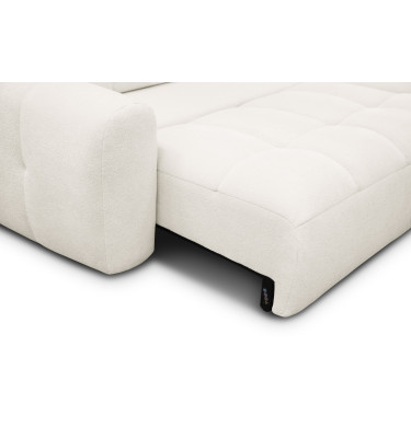 Ecksofa 4-Sitzer rechts LUMERO, creme