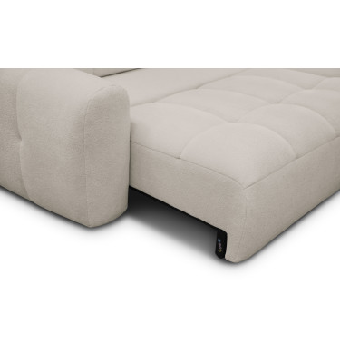 Ecksofa 4-Sitzer rechts LUMERO, creme