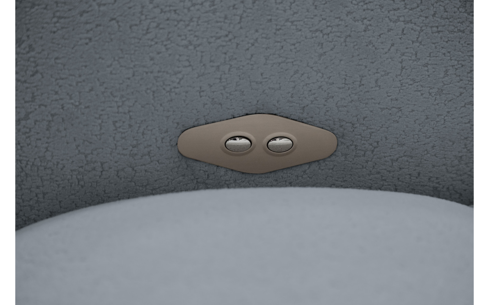 Ecksofa 4-Sitzer rechts LUMERO, graphitfarben