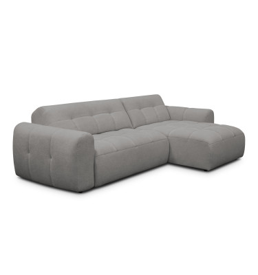 Ecksofa 4-Sitzer rechts LUMERO, taupe