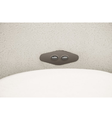 Ecksofa 4-Sitzer rechts LUMERO, creme