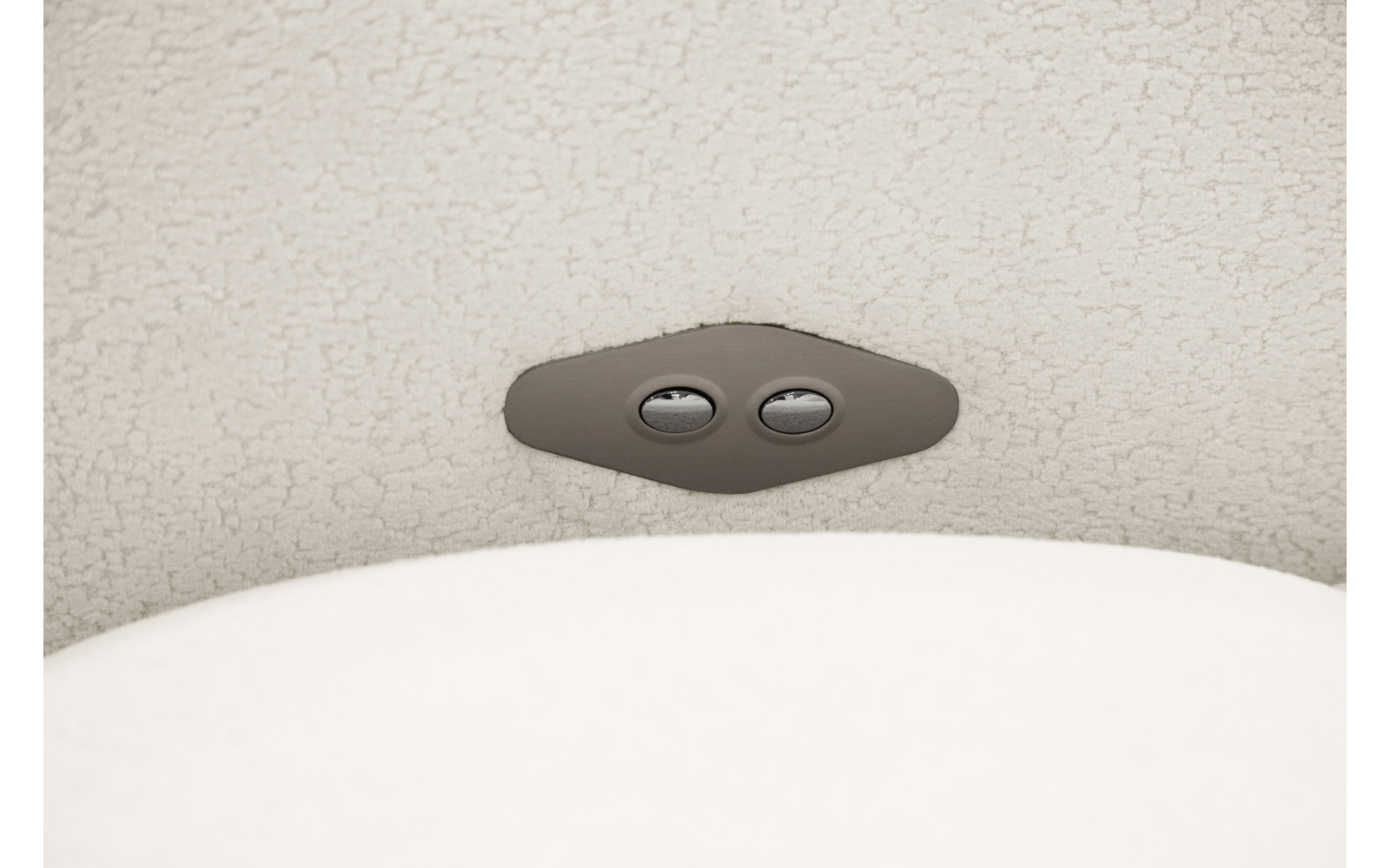 Ecksofa 4-Sitzer rechts LUMERO, creme