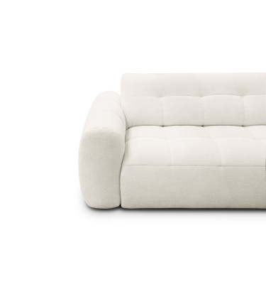 Ecksofa 4-Sitzer rechts LUMERO, creme