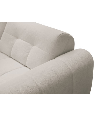 Ecksofa 4-Sitzer rechts LUMERO, creme