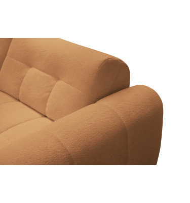 Ecksofa 4-Sitzer rechts LUMERO, orange
