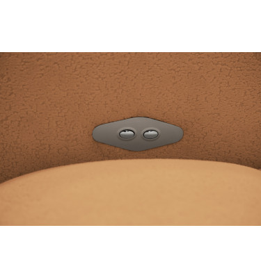 Ecksofa 4-Sitzer rechts LUMERO, orange