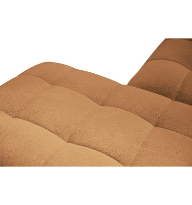 Ecksofa 4-Sitzer rechts LUMERO, orange