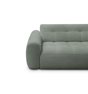 Ecksofa 4-Sitzer rechts LUMERO, olive