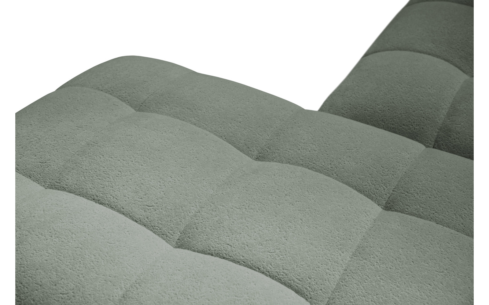 Ecksofa 4-Sitzer rechts LUMERO, olive