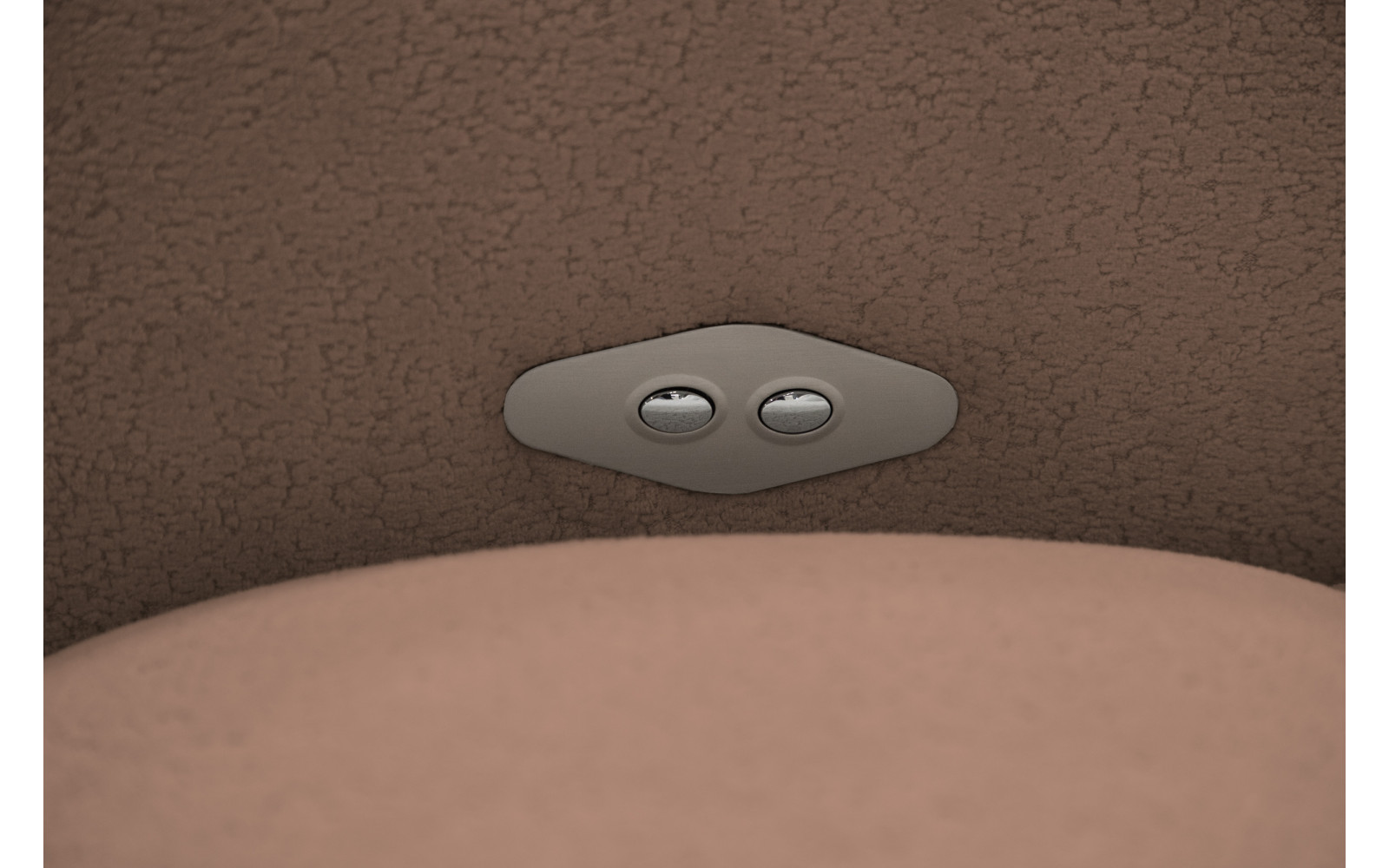 Ecksofa 4-Sitzer rechts LUMERO, braun