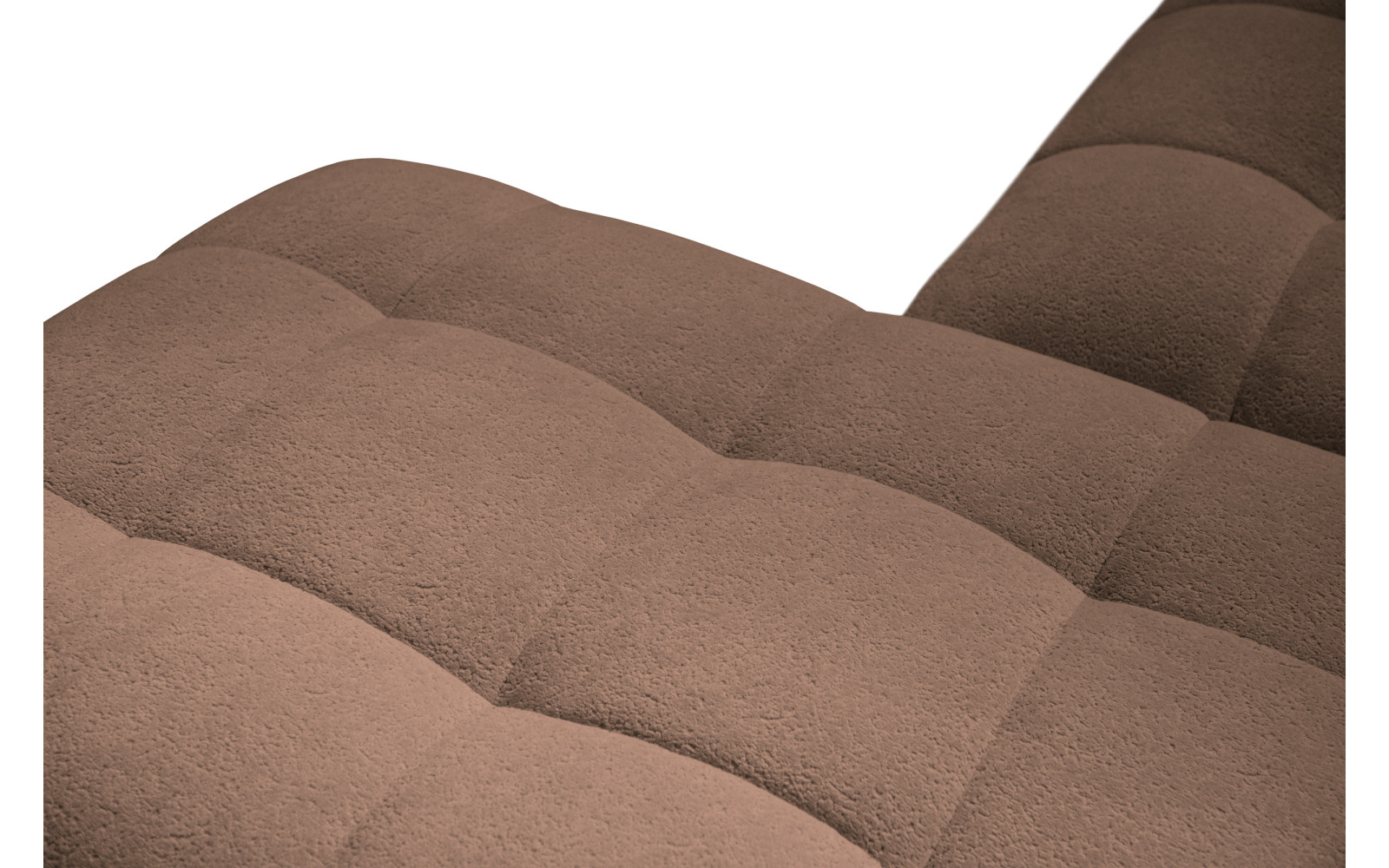 Ecksofa 4-Sitzer rechts LUMERO, braun