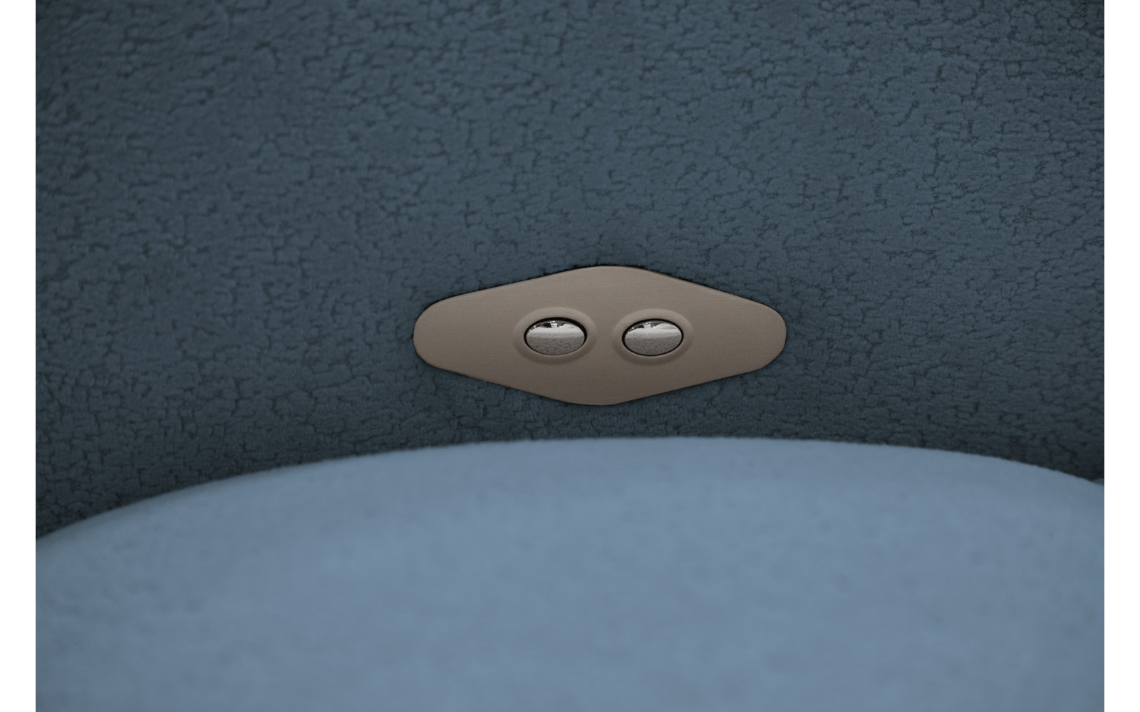 Ecksofa 4-Sitzer rechts LUMERO, marineblau