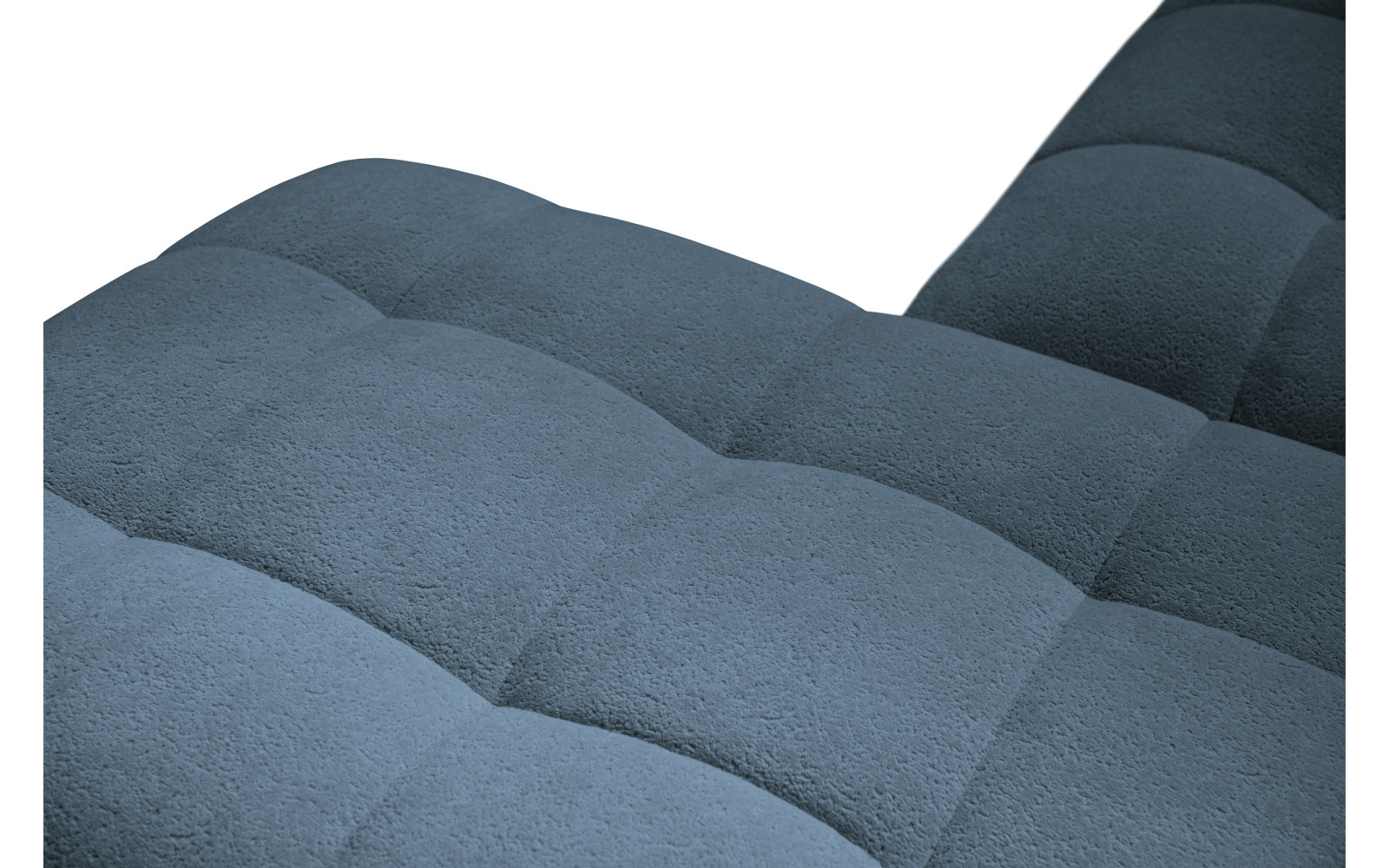 Ecksofa 4-Sitzer rechts LUMERO, marineblau