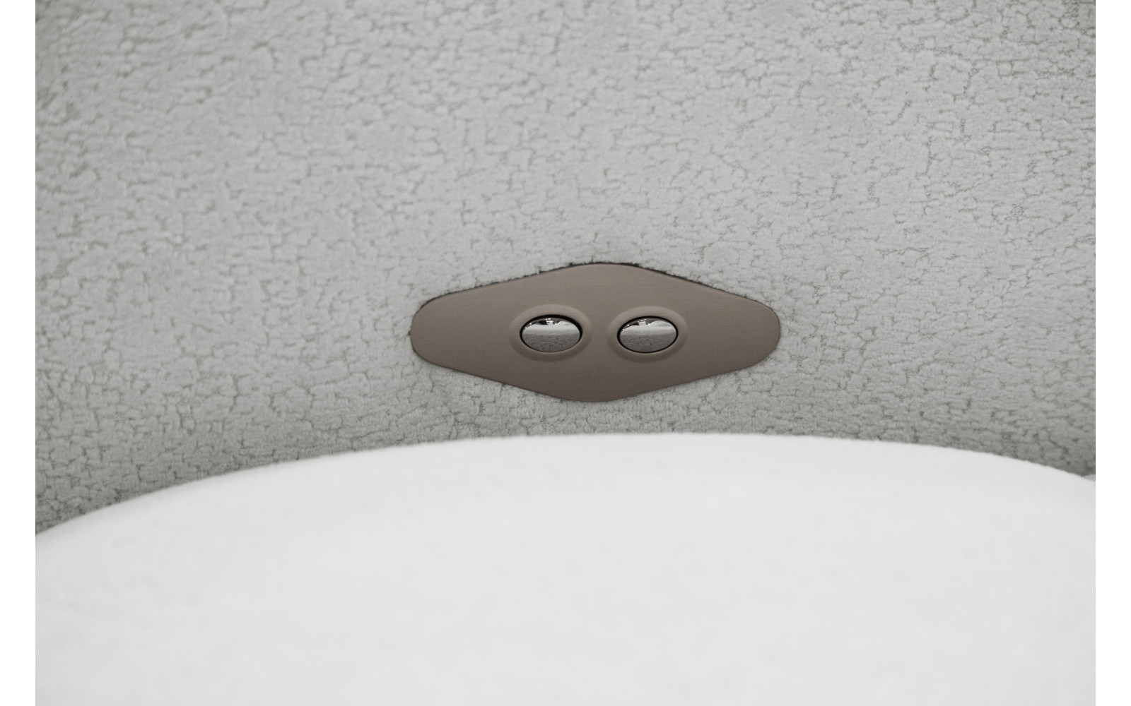 Ecksofa 4-Sitzer rechts LUMERO, hellgrau