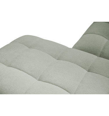 Ecksofa 4-Sitzer rechts LUMERO, hellgrün