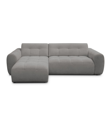 Ecksofa 4-Sitzer links LUMERO, taupe