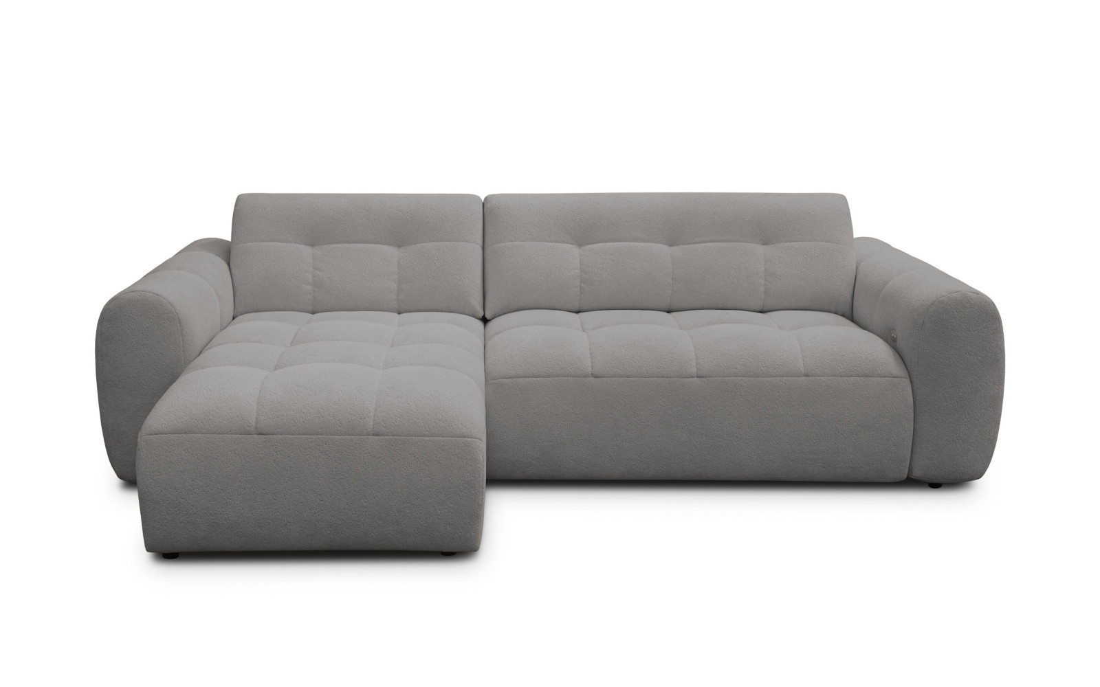 Ecksofa 4-Sitzer links LUMERO, taupe