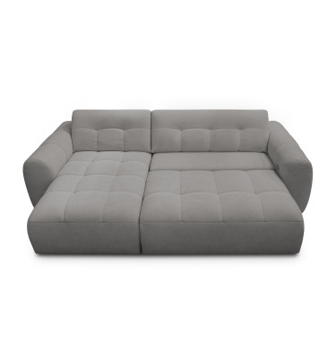 Ecksofa 4-Sitzer links LUMERO, taupe