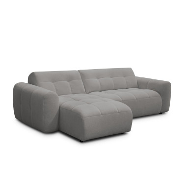 Ecksofa 4-Sitzer links LUMERO, taupe