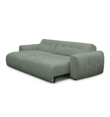 Ecksofa 4-Sitzer links LUMERO, olive
