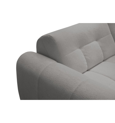 Ecksofa 4-Sitzer links LUMERO, taupe