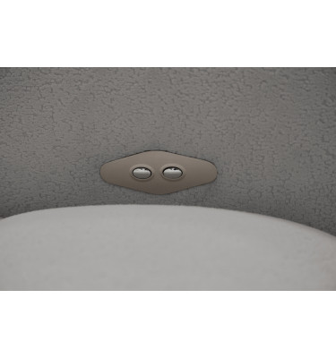 Ecksofa 4-Sitzer links LUMERO, taupe