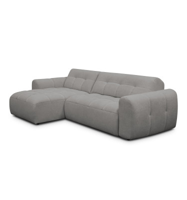 Ecksofa 4-Sitzer links LUMERO, taupe