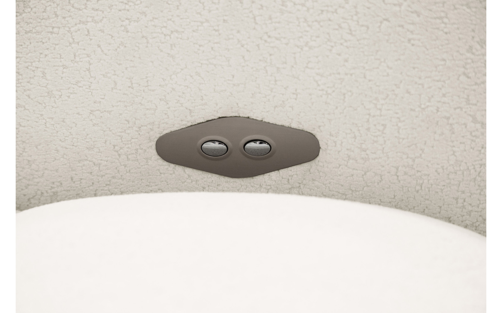 Ecksofa 4-Sitzer links LUMERO, creme