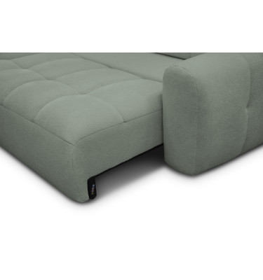 Ecksofa 4-Sitzer links LUMERO, olive