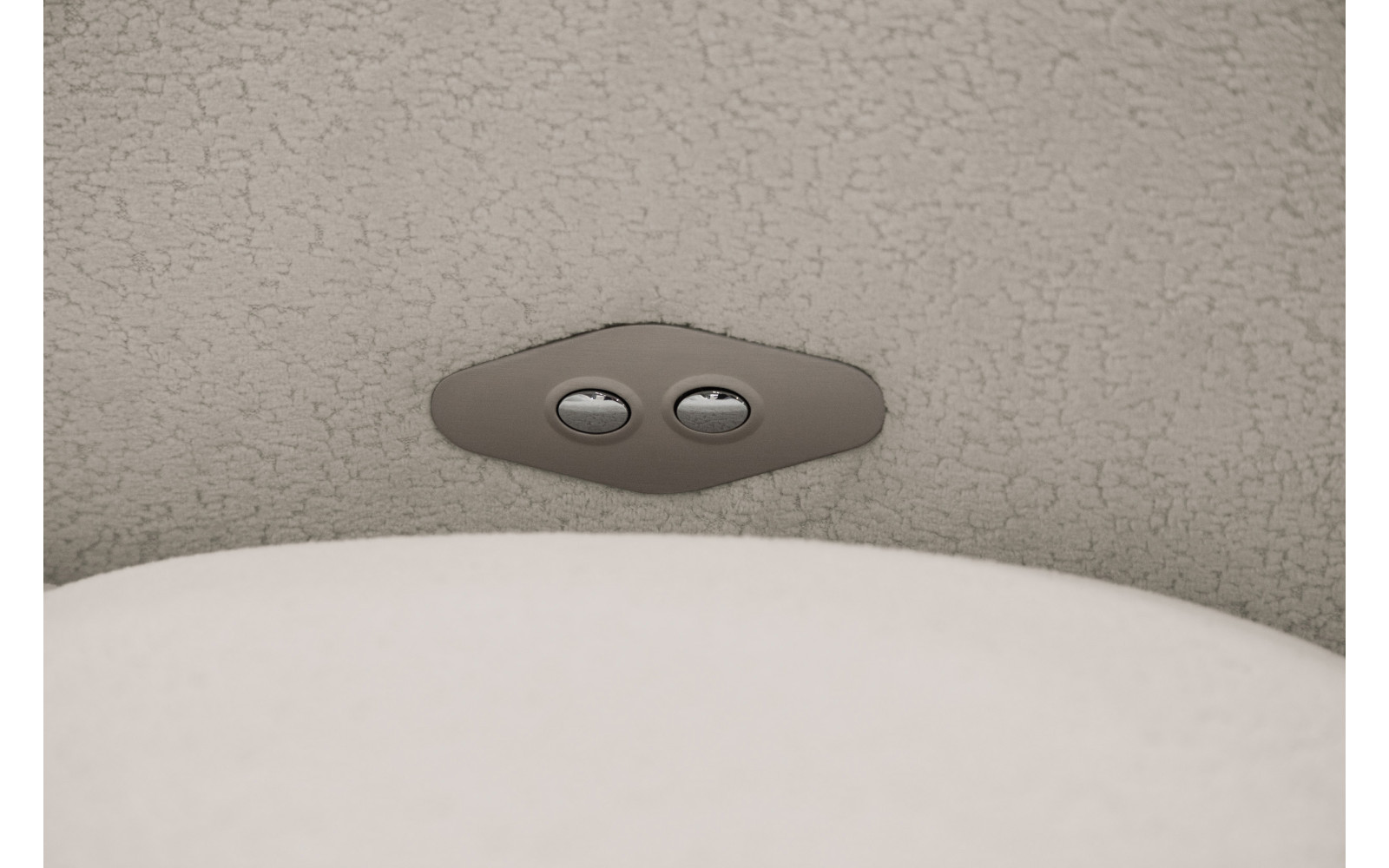 Ecksofa 4-Sitzer links LUMERO, creme