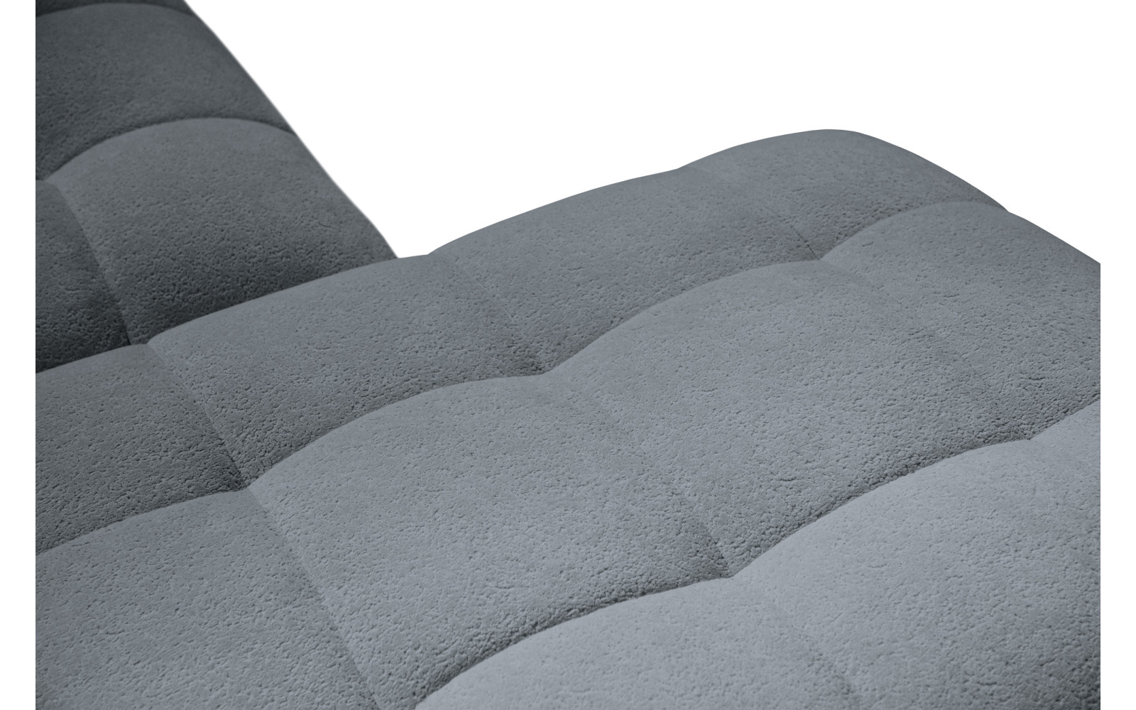 Ecksofa 4-Sitzer links LUMERO, graphitfarben