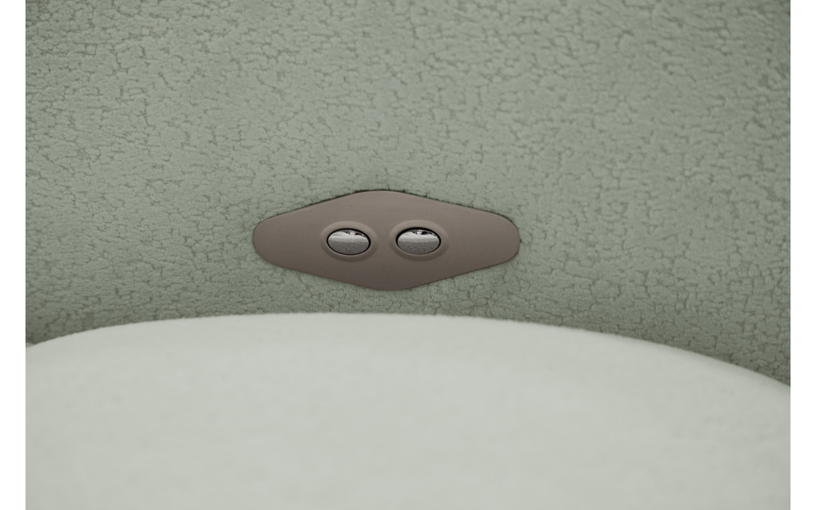 Ecksofa 4-Sitzer links LUMERO, hellgrün