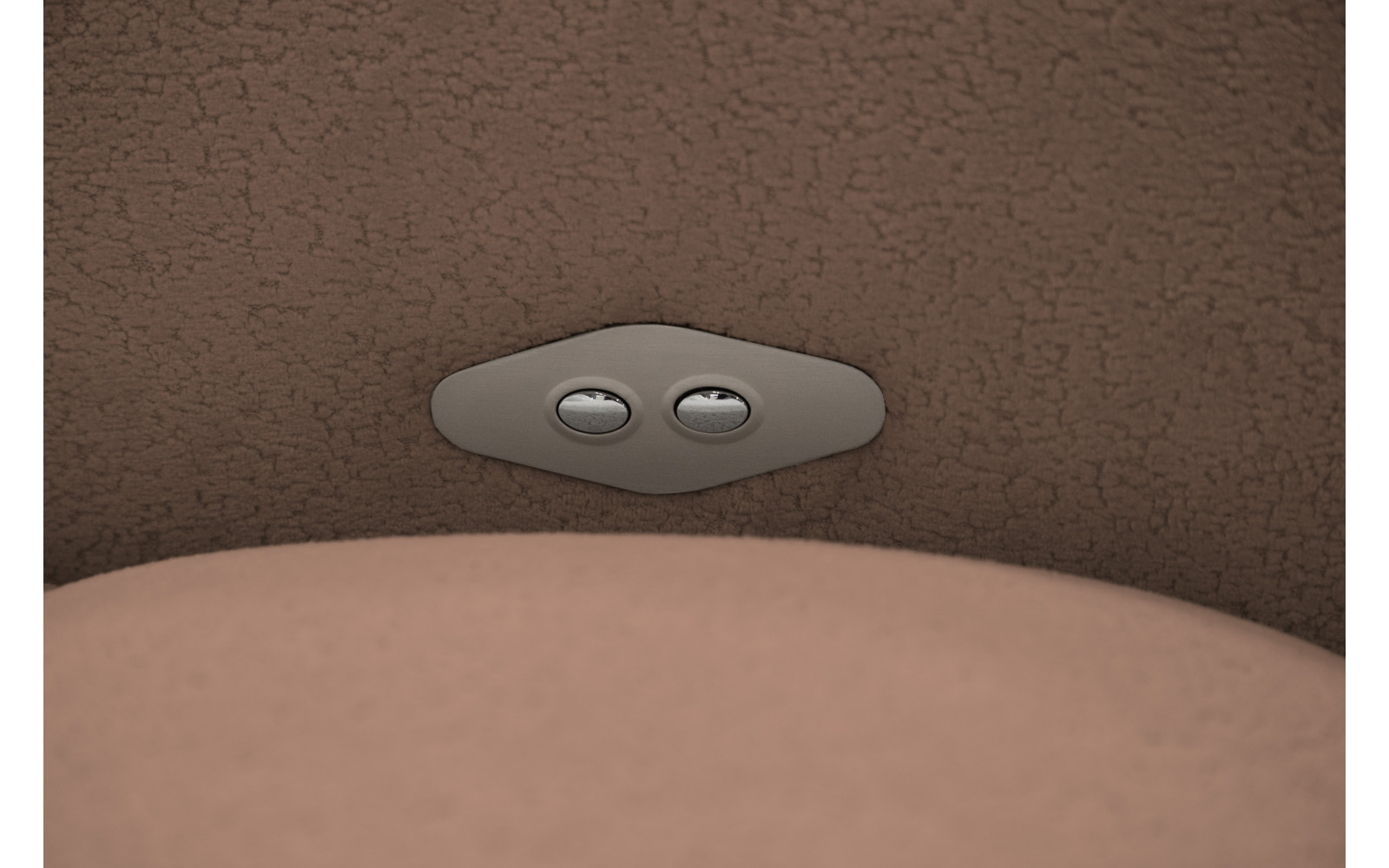 Ecksofa 4-Sitzer links LUMERO, braun