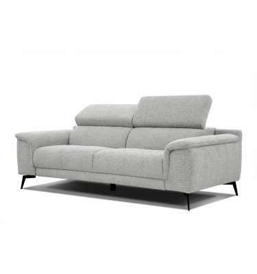 Outlet Sofa XXL 3-Sitzer mit verstellbaren Kopfstützen FIERO